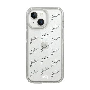 xoxo Wildhearts Sparkle Away Transparent Personalized - iPhone 14
