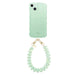 Glossy Wavy Case Sage Sorbet - Funky Hearts Cord - iPhone 13