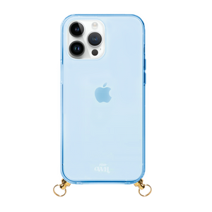 xoxo Wildhearts - Cord Case Blue - iPhone 15 Pro Max