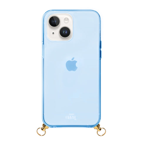 xoxo Wildhearts - iPhone 13 - Dreamy Cord Case Blue - Long Cord