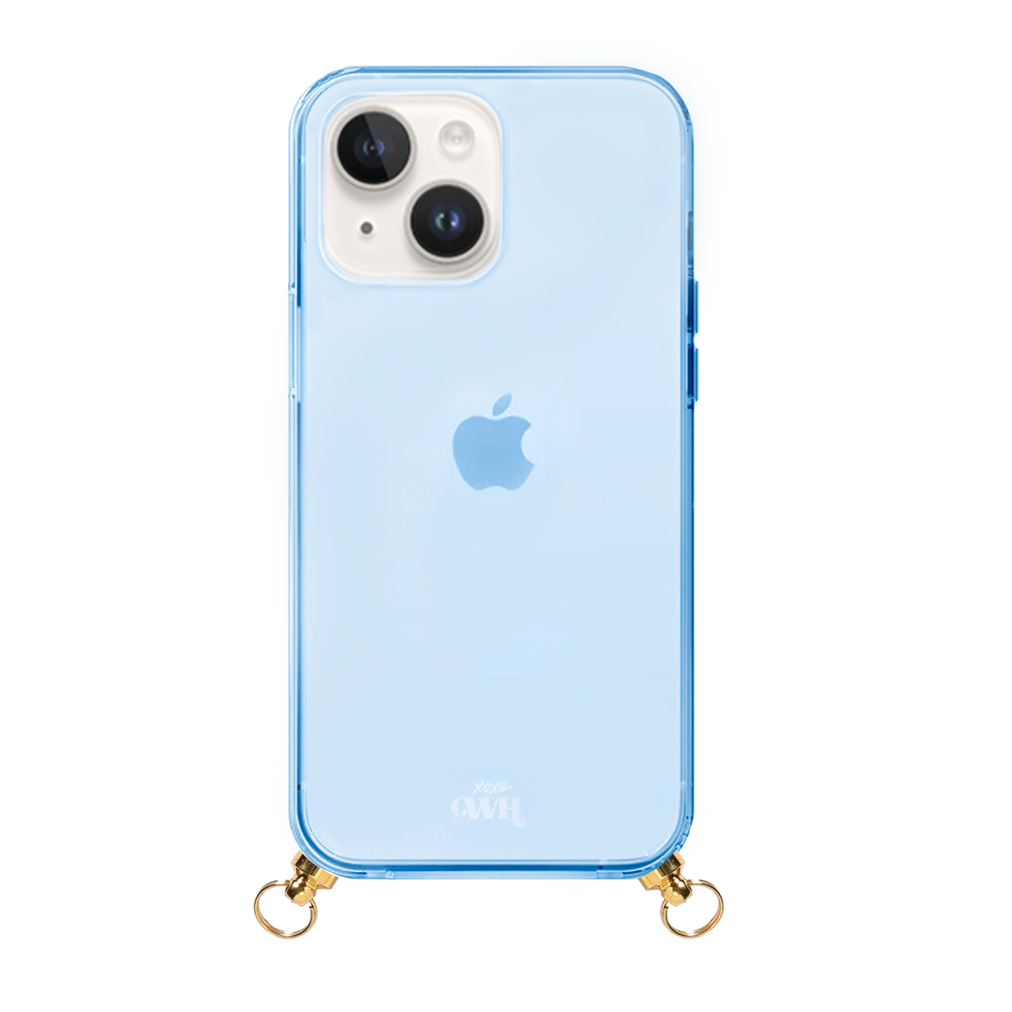xoxo Wildhearts - Cord Case Blue - iPhone 15
