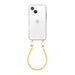 Dusty Yellow (short) Transparant Cord Case - iPhone 14 Plus