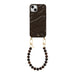 Glaze Cord Case - Sweetheart Brown (short) - iPhone 14