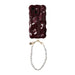 Bubbly case Burgundy with Cord - iPhone 15