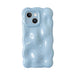 Bubbly case Ice Blue - iPhone 15 Plus