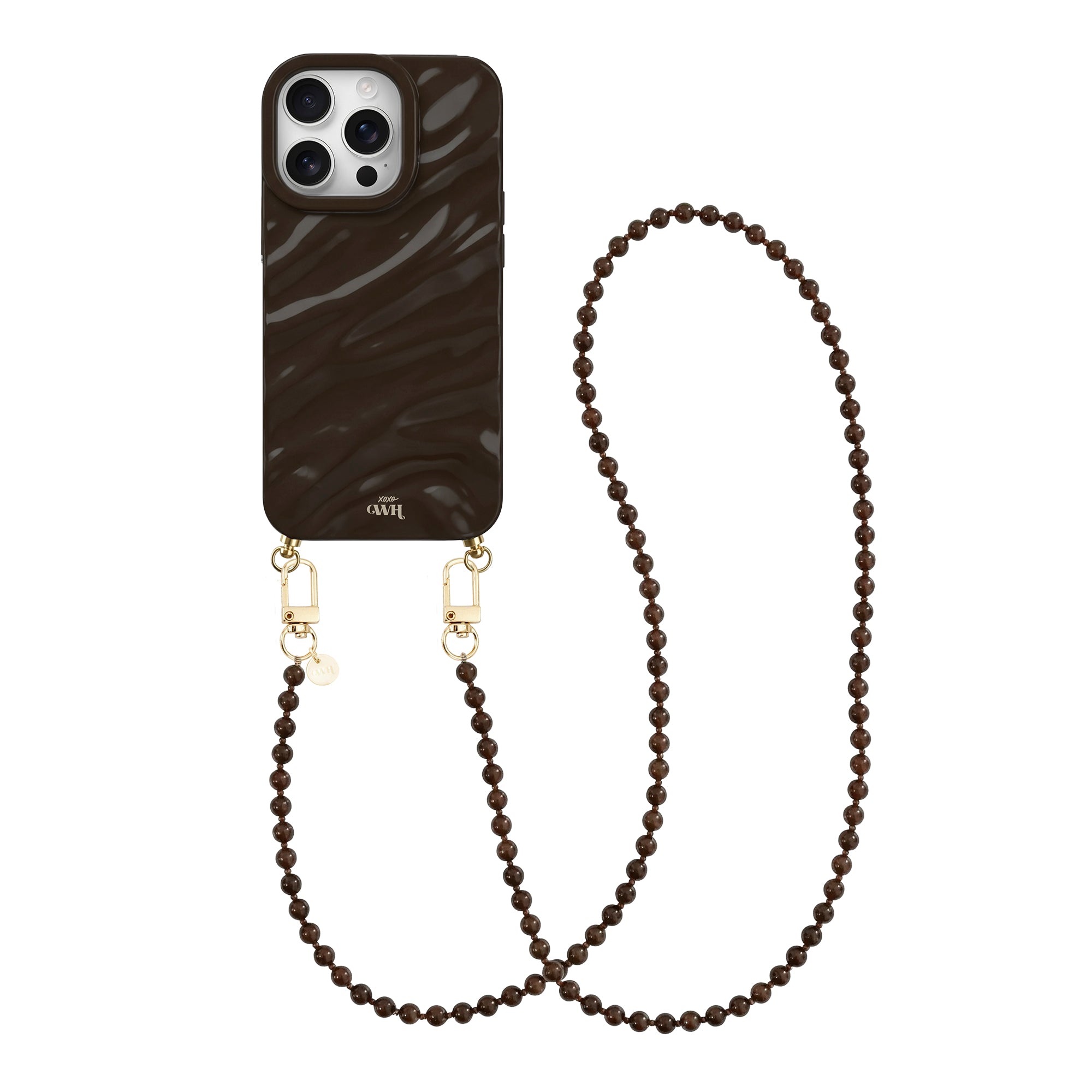 Glaze Cord Case - Brown Sugar (long)