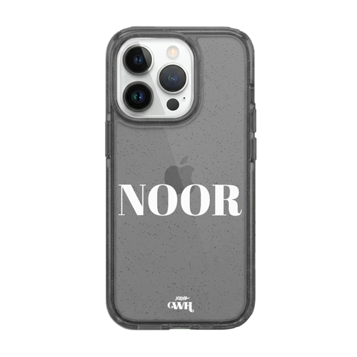 xoxo Wildhearts Sparkle Away Black Personalized - iPhone 14 Pro