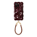 Bubbly case Burgundy - Classic Chain Cord (short) - iPhone 13 Pro Max