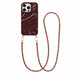 Burgundy Glaze Cord Case - Classic Chain (long)