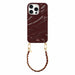 Burgundy Glaze Cord Case - Classic Chain (short)