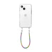 Rainbow Diamonds Transparant Cord Case - iPhone 13 Mini