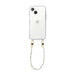 iPhone 15 - Beachy Vibes Transparant Cord Case - Short Cord
