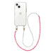 iPhone 15 - Island Girl Transparant Cord Case - Long Cord