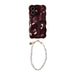 Bubbly case Burgundy with Cord - iPhone 17