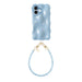 Bubbly case Ice Blue - Dusty Cord (short) - iPhone 16 Plus