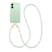 Glossy Wavy Case Sage Sorbet - Dusty Green Cord (long) - iPhone 17