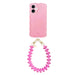 Glossy Wavy Case Bubble Blush - Funky Hearts Cord - iPhone 17