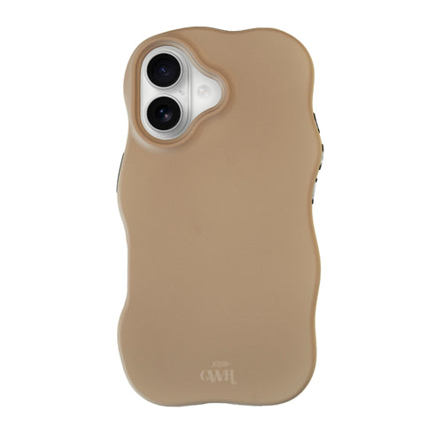 xoxo Wildhearts Wavy Case Brown - iPhone 16