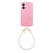 Glossy Wavy Case Bubble Blush - Dusty Pink Cord (short) - iPhone 16