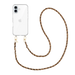 iPhone 17 - Classic Chain - Leopard (long) Transparant Cord Case