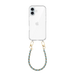 iPhone 16 Plus - Classic Chain - Denim (short) Transparant Cord Case