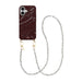 Burgundy Glaze Cord Case - Pearlfection (long) - iPhone 17