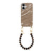 Taupe Glaze Cord Case - Sweetheart Brown (short) - iPhone 16