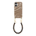 iPhone 17 - Taupe Glaze Cord Case - Sweetheart Brown (short)