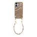 Taupe Glaze Cord Case - Soft Taupe (short) - iPhone 17