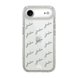 xoxo Wildhearts Sparkle Away Transparent Personalized - iPhone 17 Air