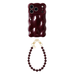 Bubbly case Burgundy - Burgundy Muse Cord (short) - iPhone 17 Pro