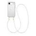 Dusty White (long) Transparant Cord Case - iPhone 17 Air