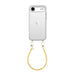 Dusty Yellow (short) Transparant Cord Case - iPhone 17 Air