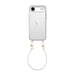 Dusty White (short) Transparant Cord Case - iPhone 17 Air