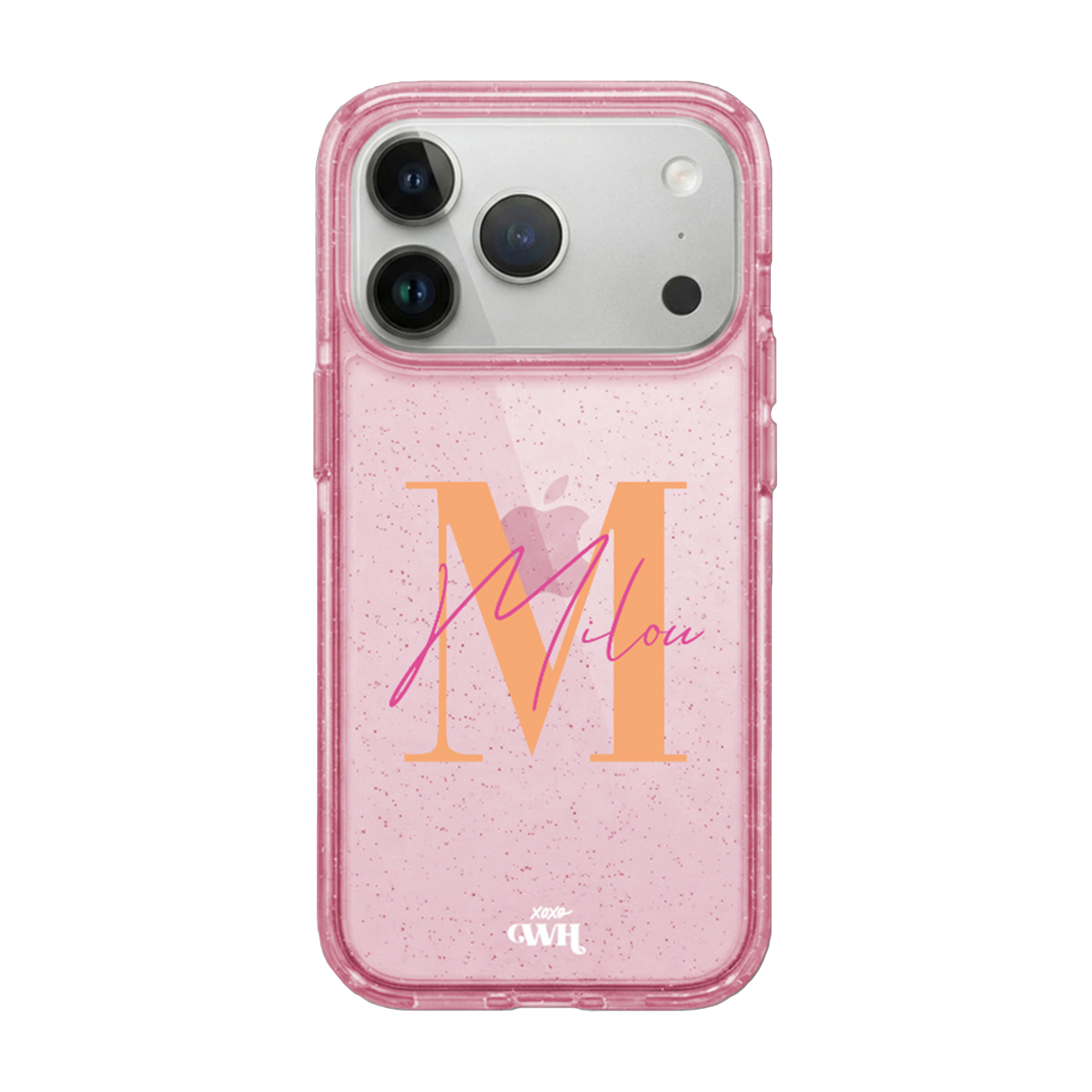xoxo Wildhearts Sparkle Away Pink Personalized - iPhone 17 Pro Max
