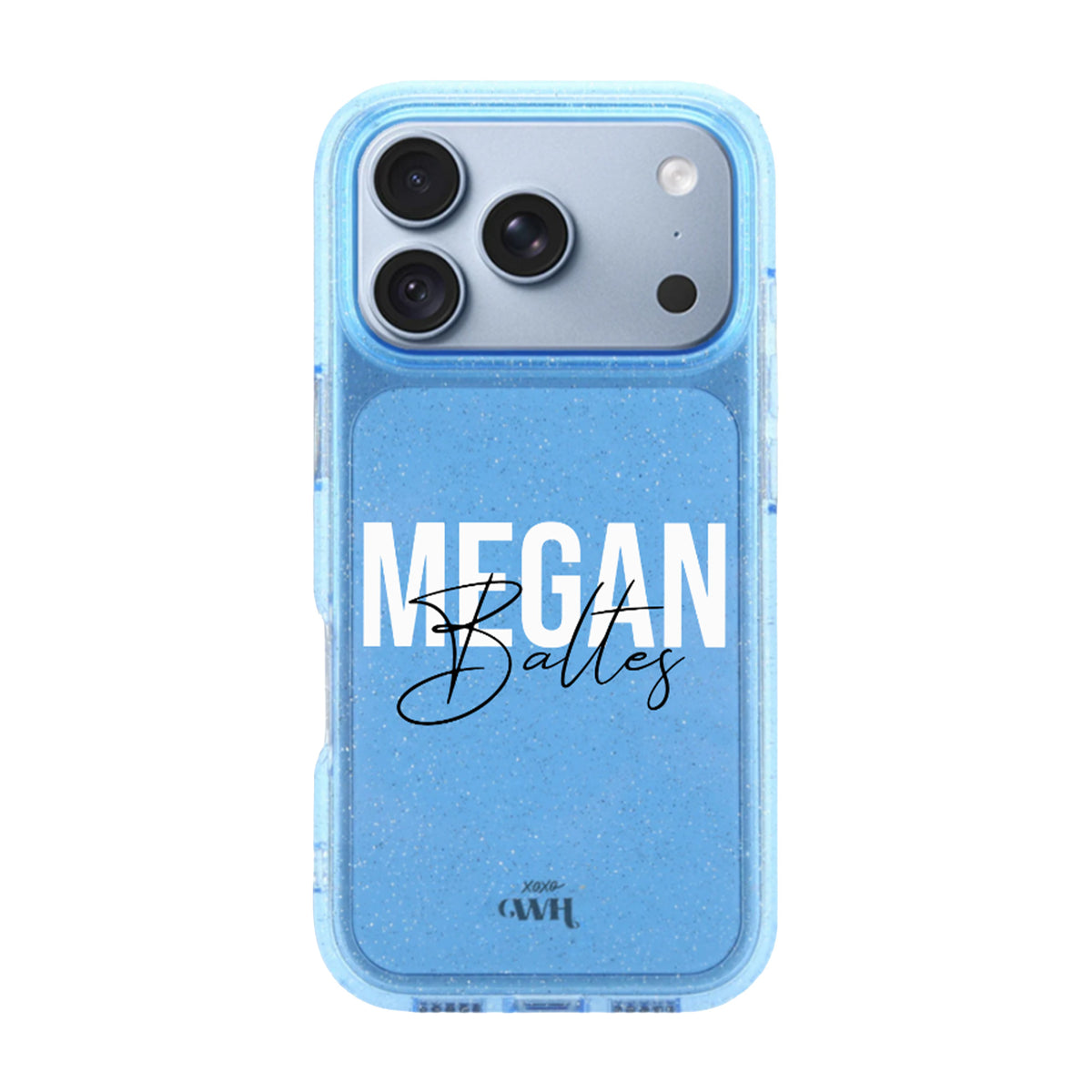 Sparkle Away Blue Personalized