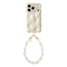 Bubbly case Cloud Dancer - Ocean Sand Cord (short) - iPhone 17 Pro