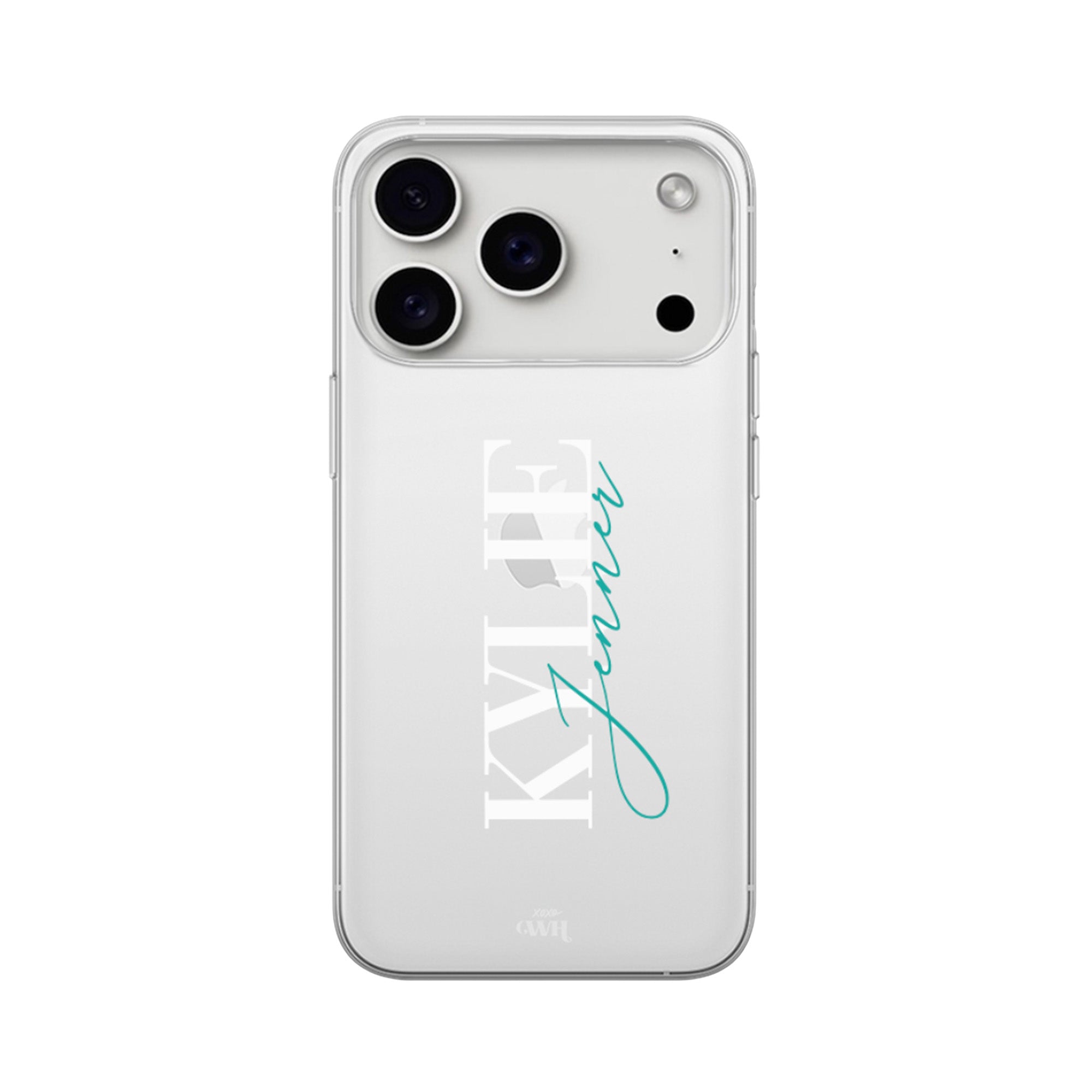 xoxo Wildhearts iPhone 17 Pro - Personalized Clear Case