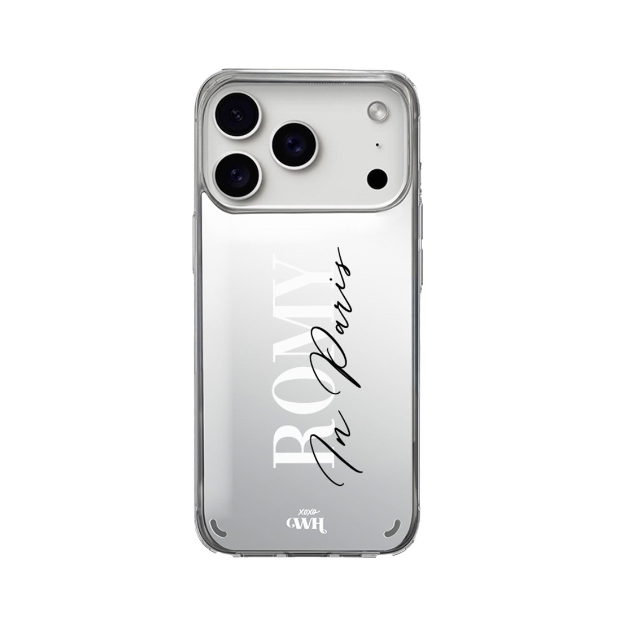 xoxo Wildhearts iPhone 17 Pro - Personalized Mirror Case