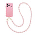Glossy Wavy Case Bubble Blush - Ocean Cord (long) - iPhone 17 Pro