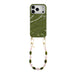 Green Glaze Cord Case - Rose Quartz (short) - iPhone 17 Pro Max