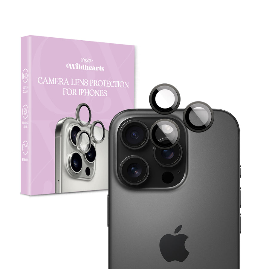 iPhone 16 Pro Max - Tempered Glass Camera Lens Protection