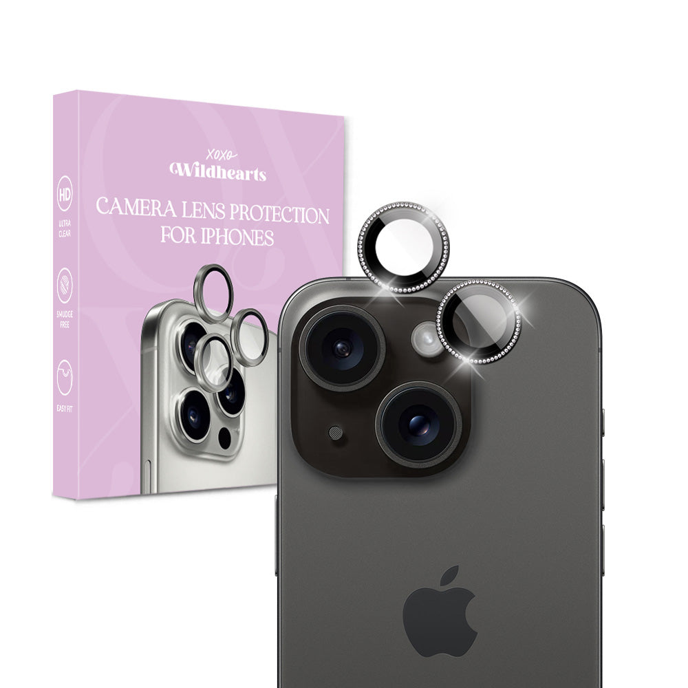 xoxo Wildhearts iPhone 15 Plus camera protection