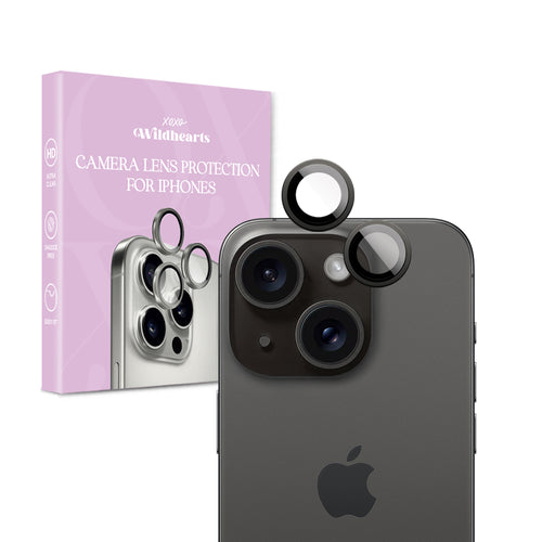xoxo Wildhearts iPhone 15 Plus - Tempered Glass Camera Lens Protection