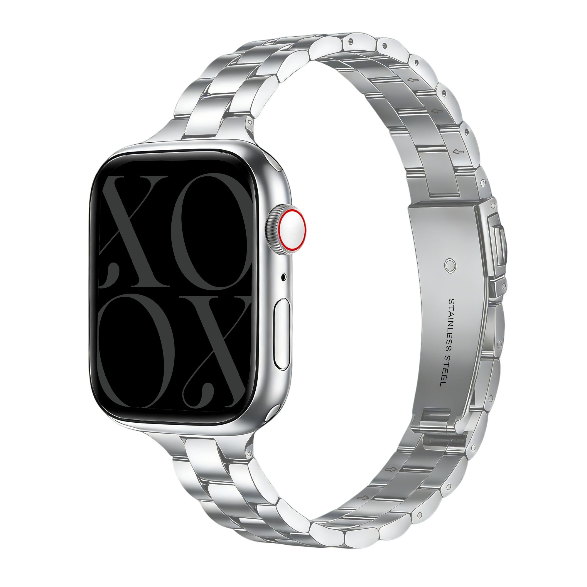 xoxo Wildhearts Apple Watch fijn stalen bandje (zilver) - 38/40/41/42mm