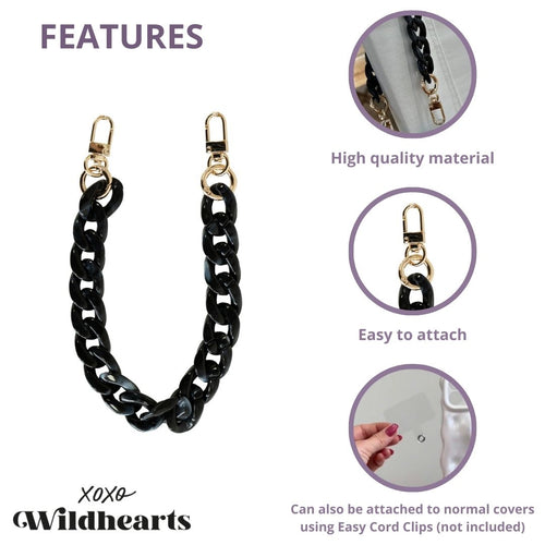 xoxo Wildhearts - Marble Black - Short