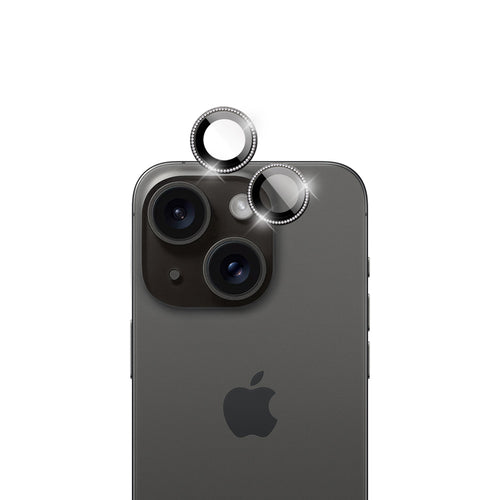 xoxo Wildhearts iPhone 15 Plus - Diamond Tempered Glass Camera Lens Protection