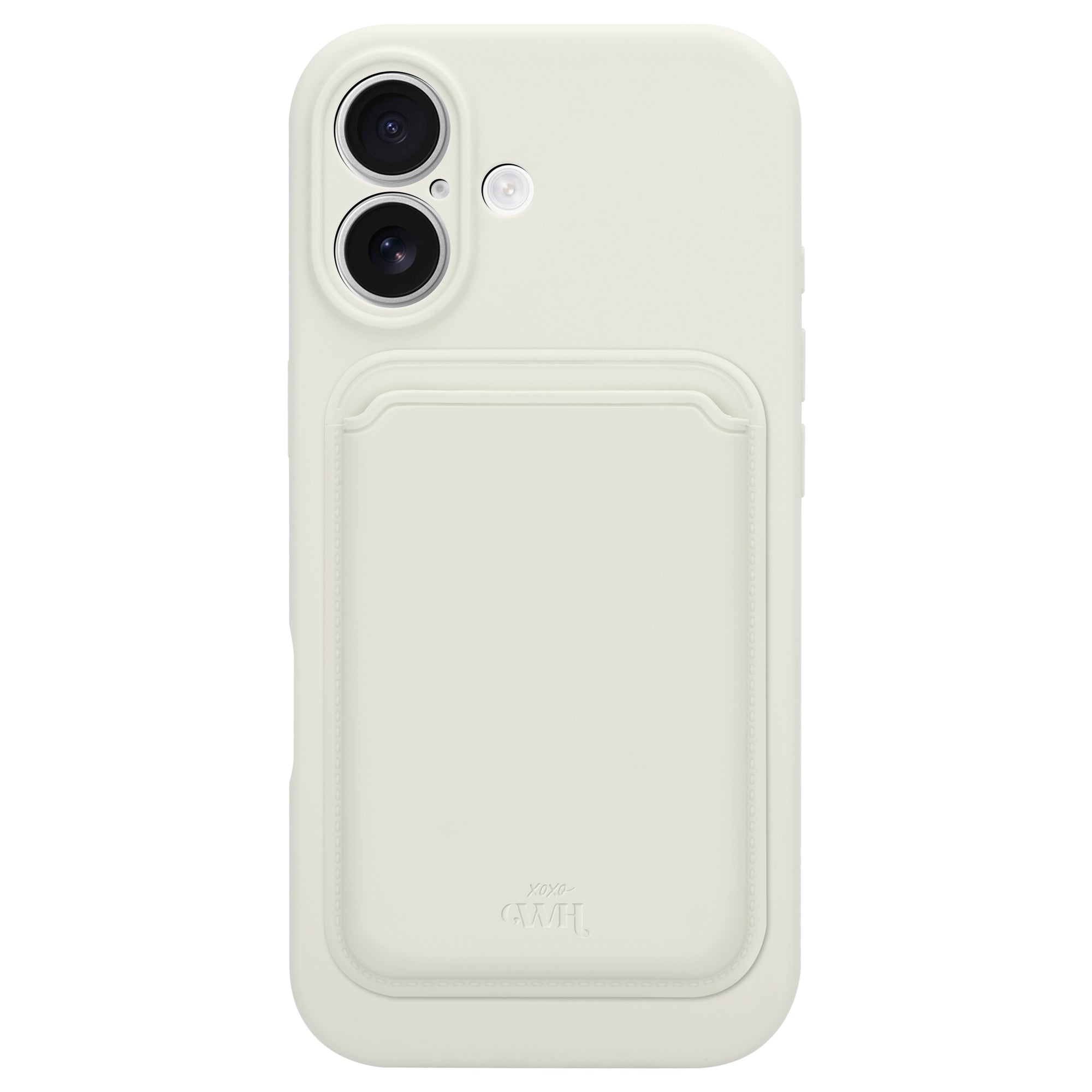 Silicone case with MagSafe Wallet (Beige) - iPhone 16