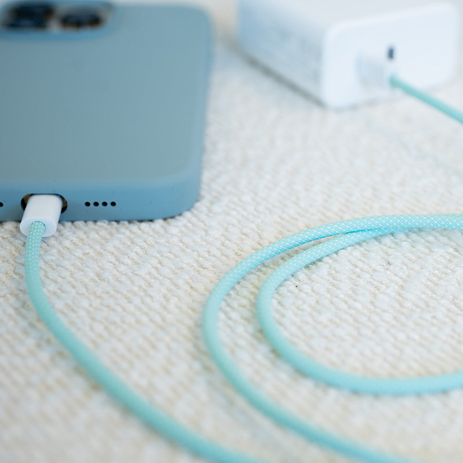 xoxo Wildhearts - USB-C to Lightning cable - 1 Meter (green)