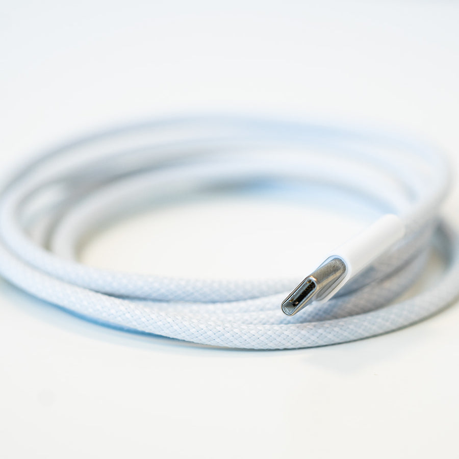 USB-C to USB-C cable - 1 Meter (white)